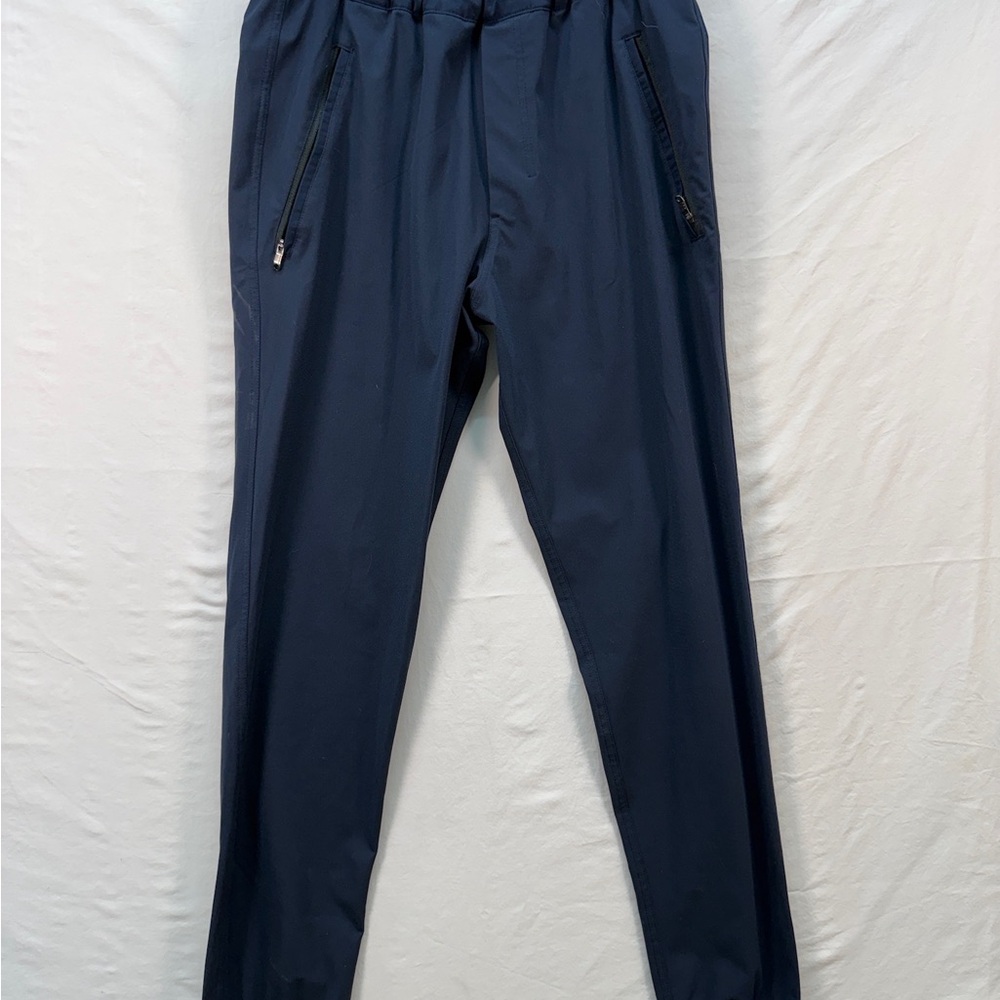 Mens Lululemon Warpcity Joggers Pants nautical navy blue Size large